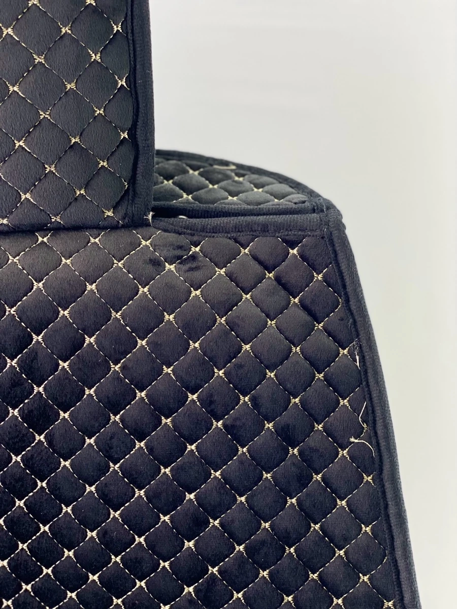 Чехол черный вельвет