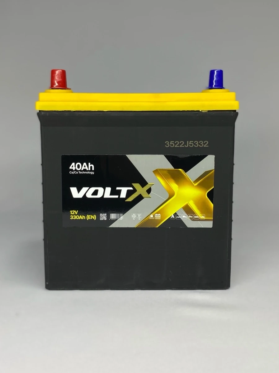 VOLT X 40 Ah (12V, 330 A EN) аккумулятор