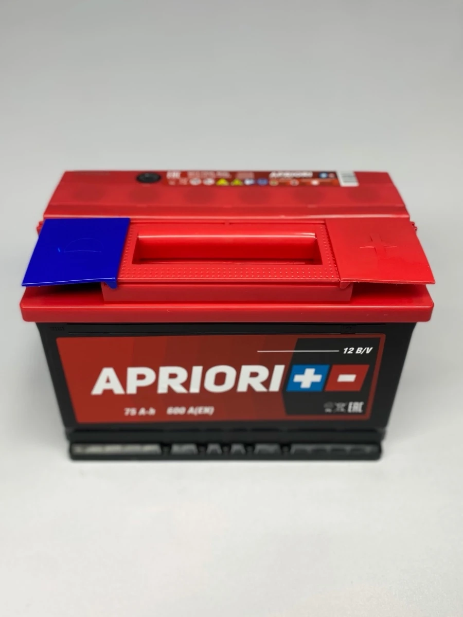 APRIORI 75 Ah (12V, 600 A EN) аккумулятор
