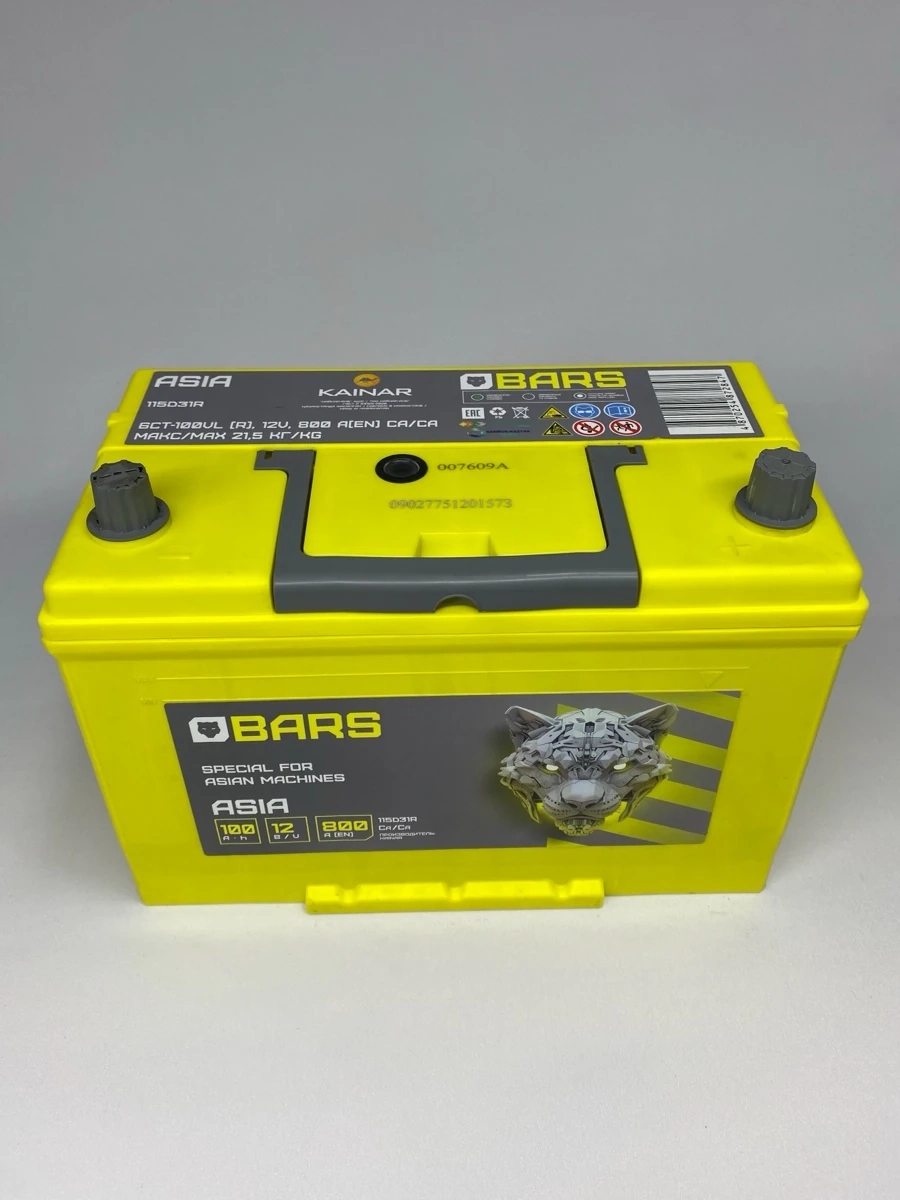 Bars 100 Аh 12v аккумулятор